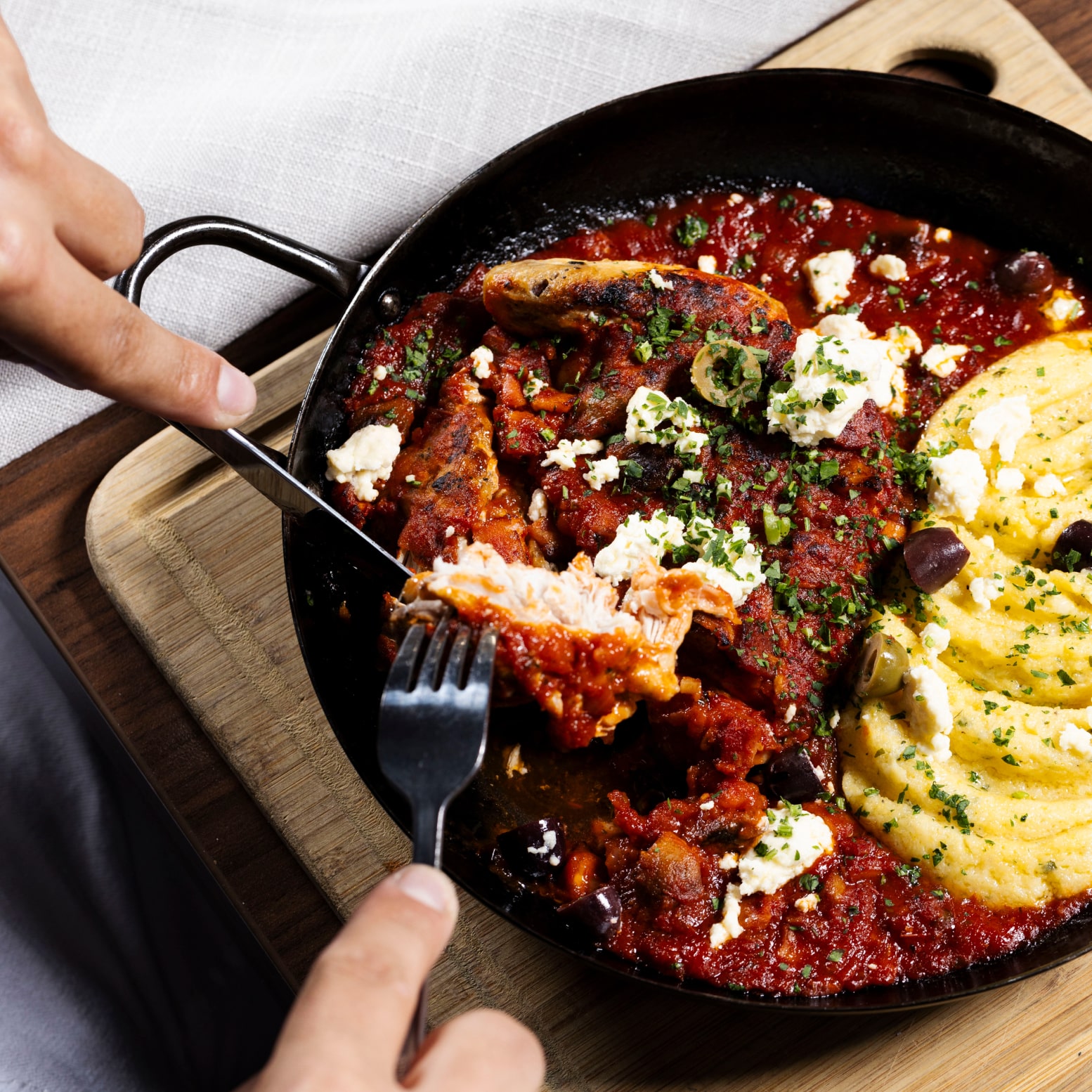 chickencacciatore bistro meal dinner 1