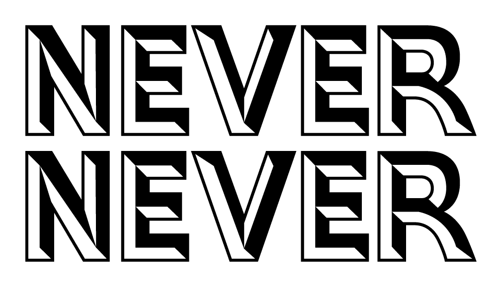 Caroline Springs Beer, Food, Wine & Spirits Festival 15 NEVERNEVER StackedLogo Mono Black RGB